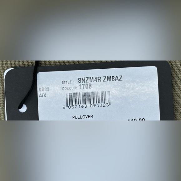 Armani Exchange Pullover 8NZM4R ZM8AZ 1708 Sweater - Picture 5 of 6